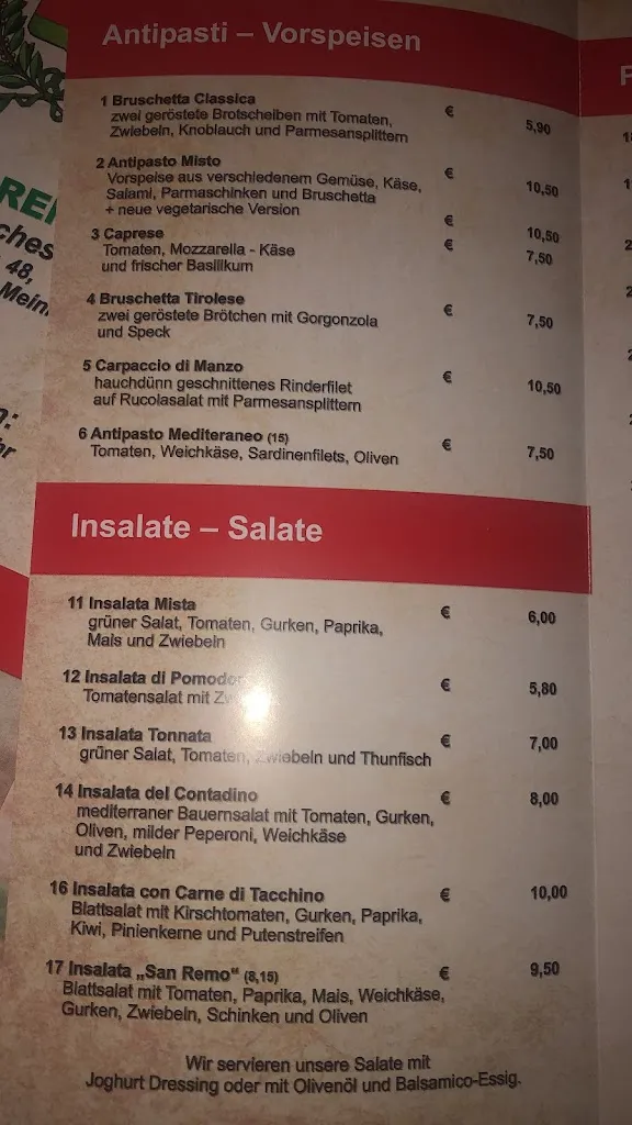 Menu_San Remo Pizzeria Restaurant_Meinberg_image_2