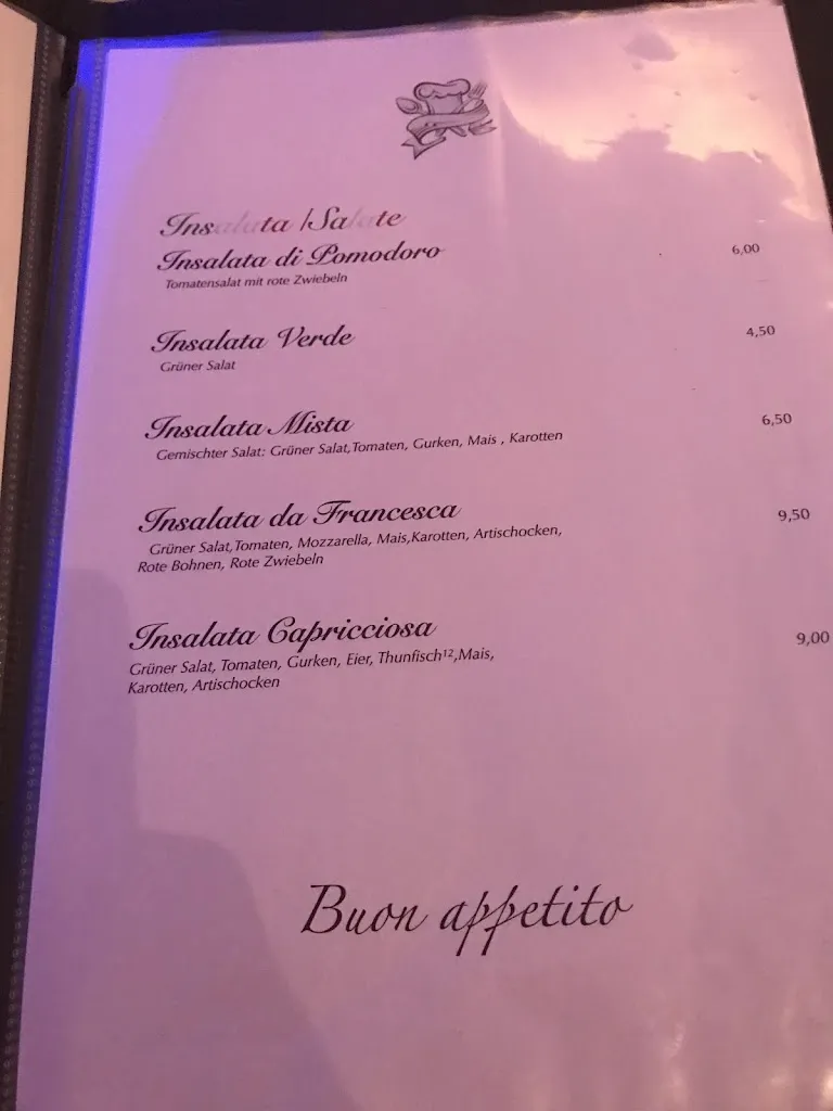 Menu_Osteria da Francesca_Köln_image_2