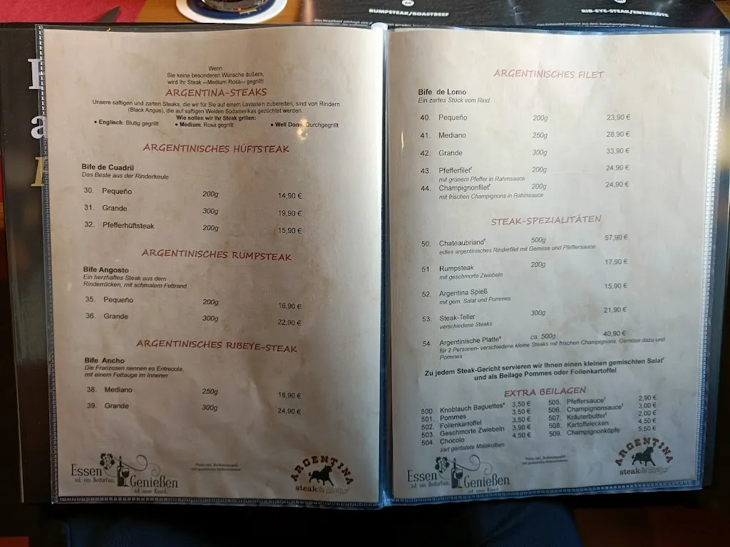 Menu_Argentina Steakhouse_Oeynhausen_image_2