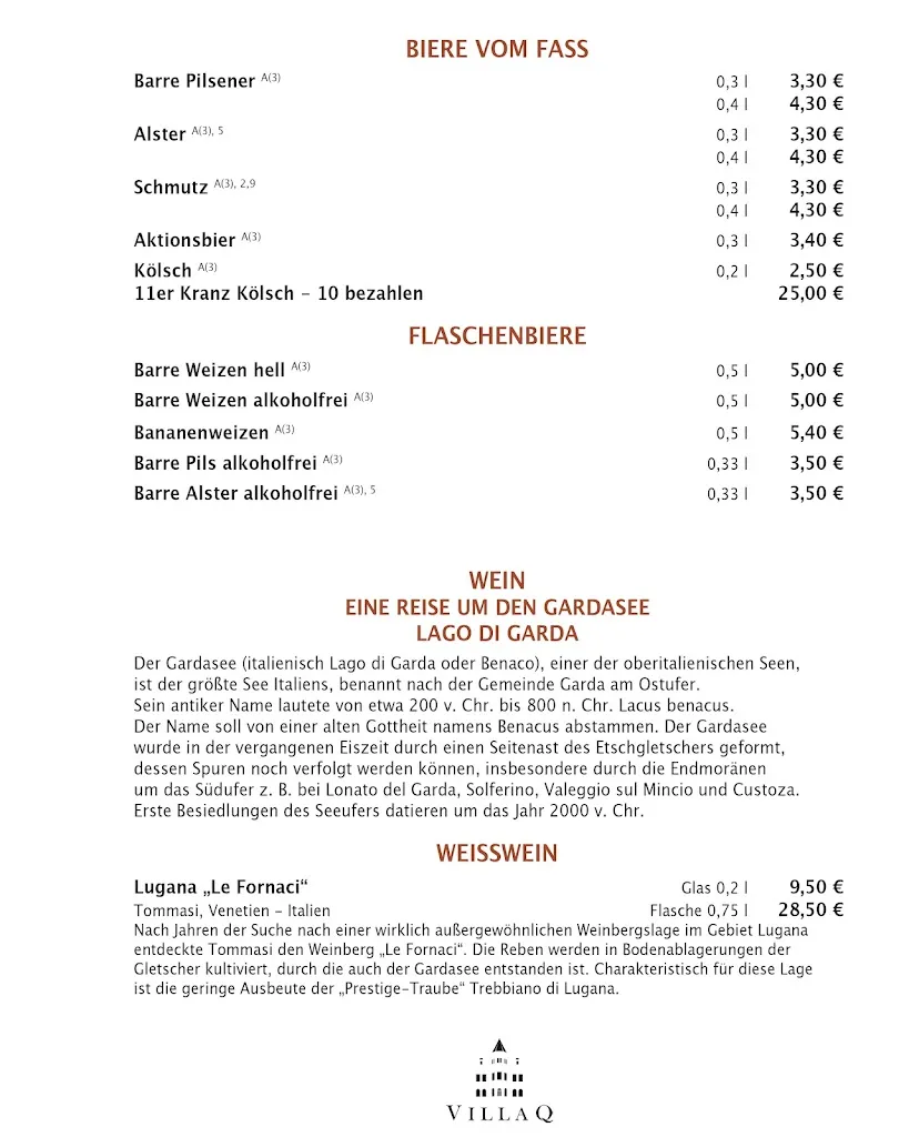 Menü_Villa Q - Restaurant und Bar für Bad Oeynhausen_Oeynhausen_Bild_3