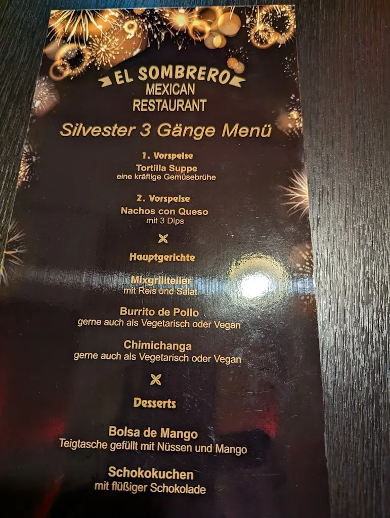 Menu_El Sombrero Bad Oeynhausen_Oeynhausen_image_1