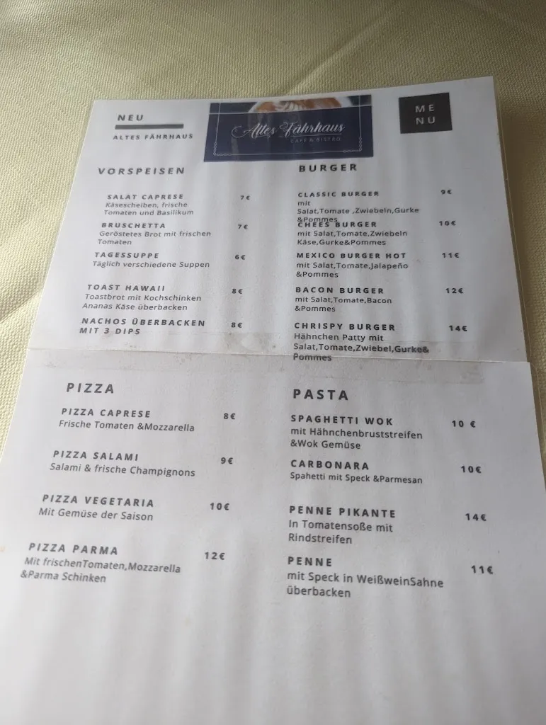 Menü_Altes Fährhaus_Oeynhausen_Bild_1