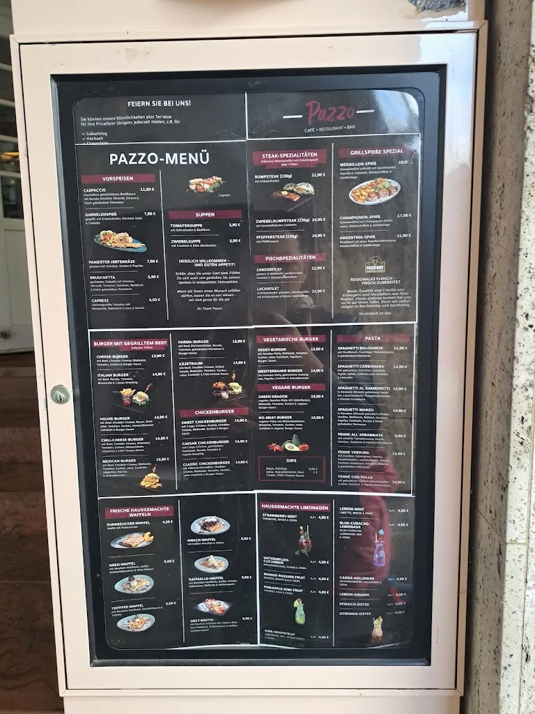 Menu_Restaurant & Bar Pazzo_Oeynhausen_image_1
