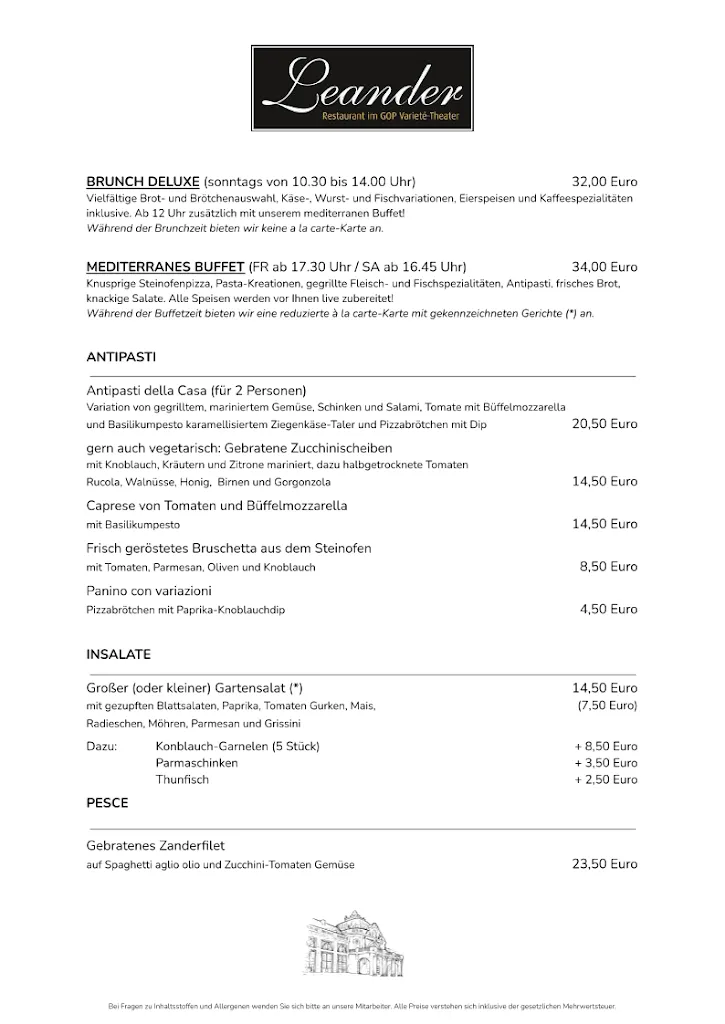 Menu_Restaurant Leander im GOP Kaiserpalais_Oeynhausen_image_1