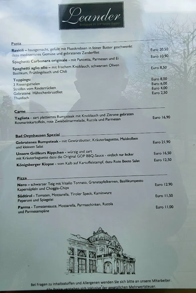 Menu_Restaurant Leander im GOP Kaiserpalais_Oeynhausen_image_4