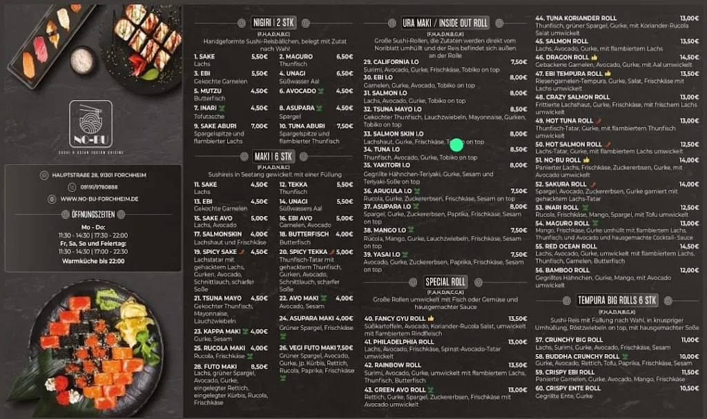 Menu_No-Bu - Sushi & Asian Fusion Cuisine_Forchheim_image_1
