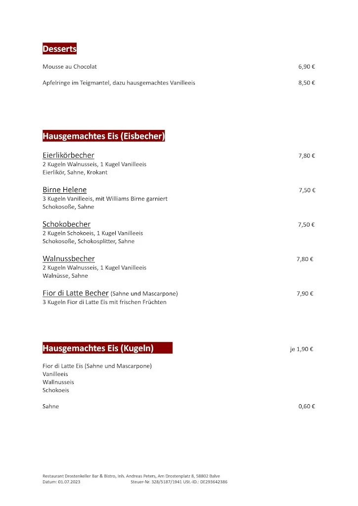 Menu_Restaurant Drostenkeller Bar und Bistro_Balve_image_4