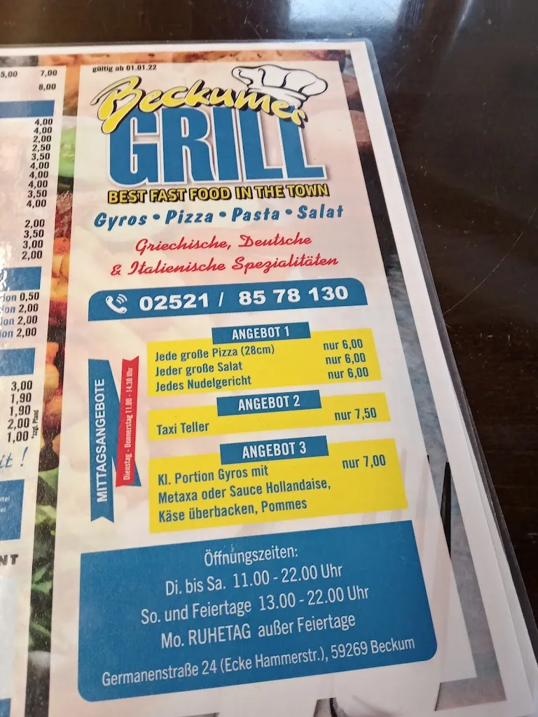 Menü_Beckumer Grill_Beckum_Bild_4