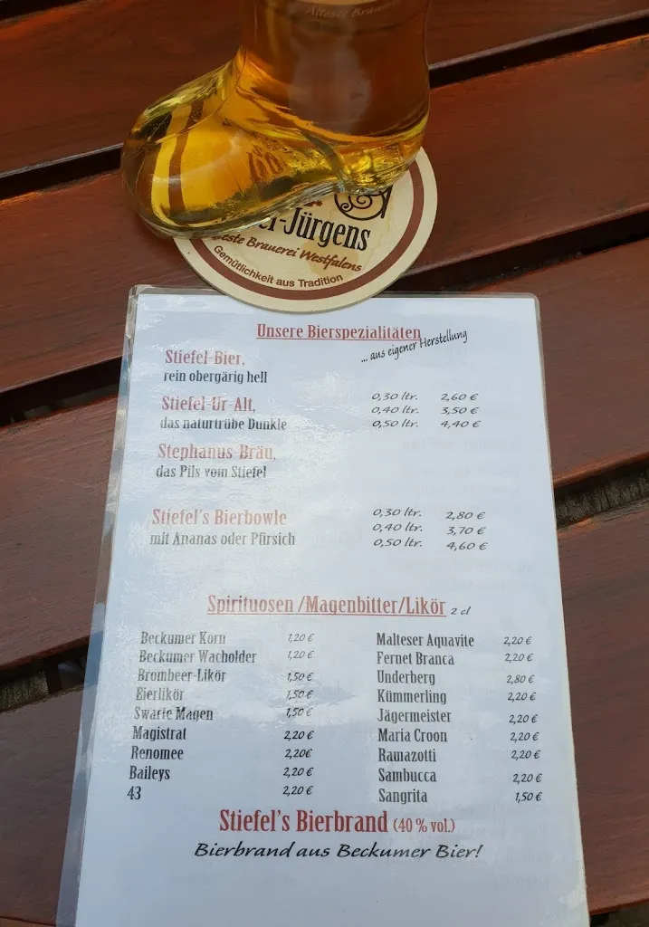 Menu_Brauhaus Stiefel-Jürgens_Beckum_image_1