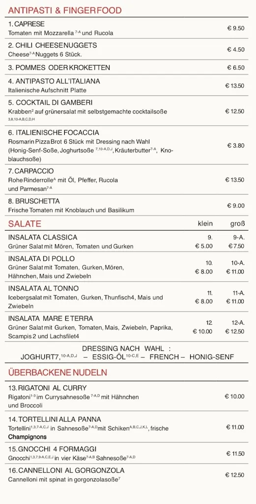 Menu_Restaurant Trattoria_Beckum_image_2