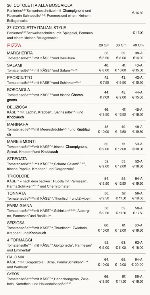 Menu_Restaurant Trattoria_Beckum_image_4
