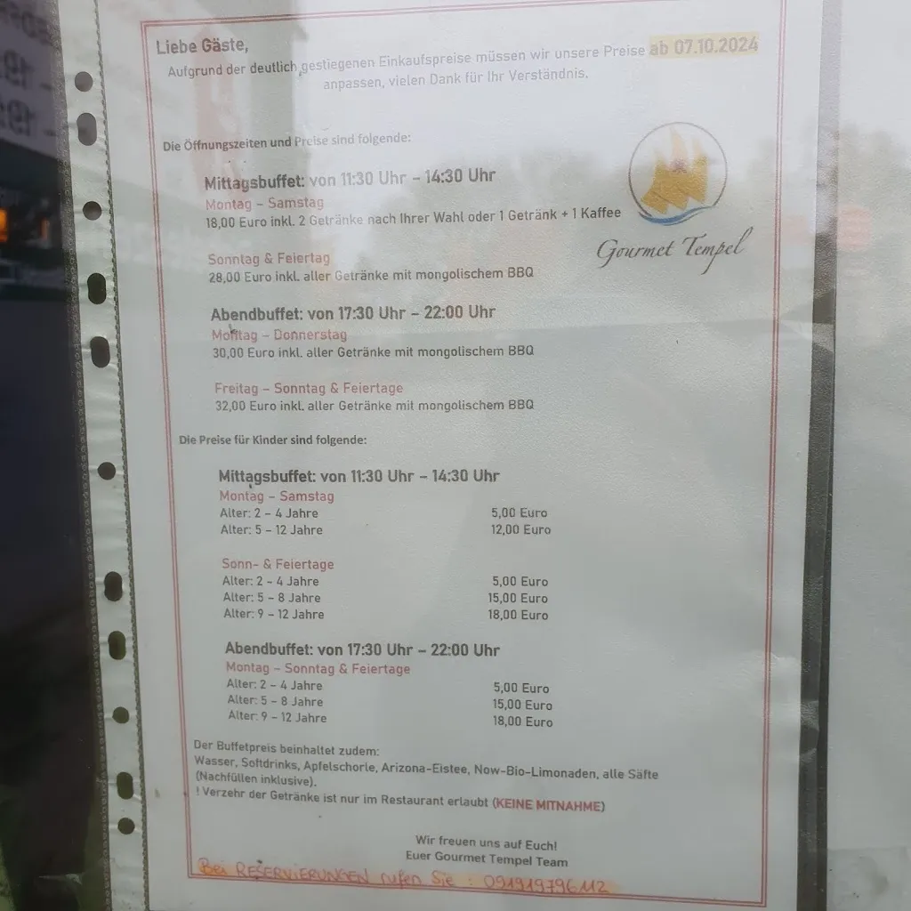 Menu_Gourmet Tempel Forchheim_Forchheim_image_3