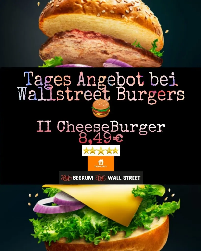 Menu_WallStreet Burgers Beckum_Beckum_image_7