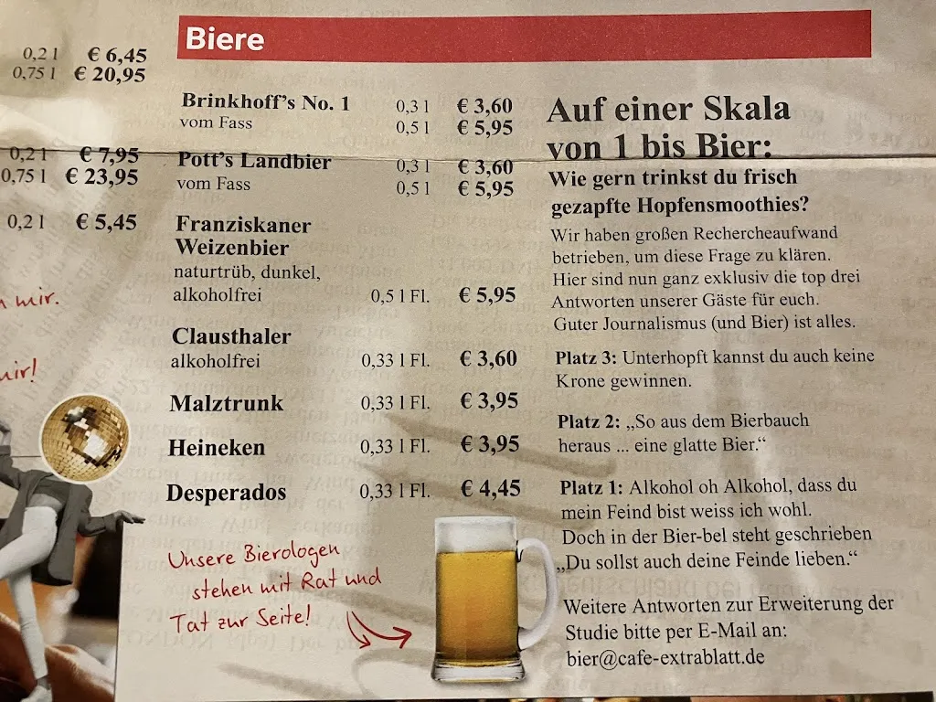 Menu_Cafe Extrablatt Beckum_Beckum_image_1