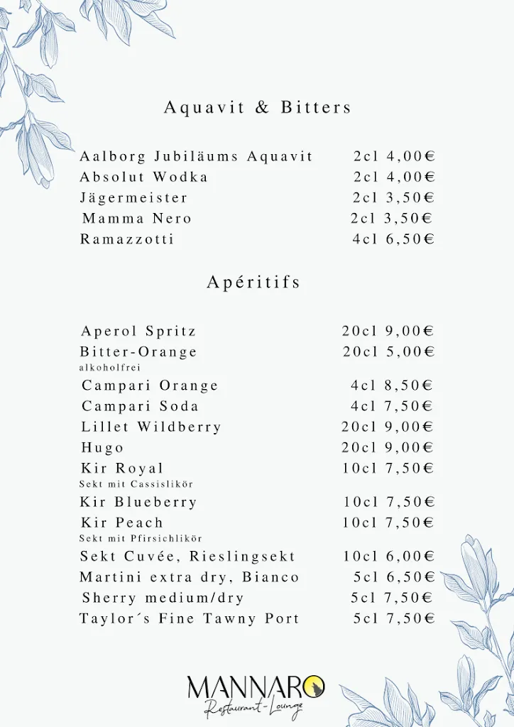 Menu_Mannaro - Restaurant und Lounge_Bedburg_imagen_1