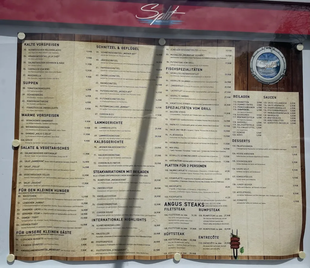 Menu_Restaurant Split_Bergkamen_immagine_1