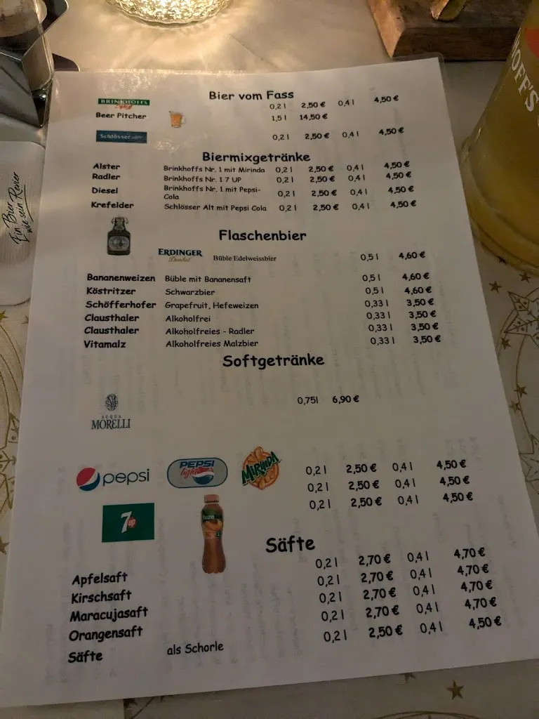 Menu_Sunnys Tränke_Bergkamen_immagine_2