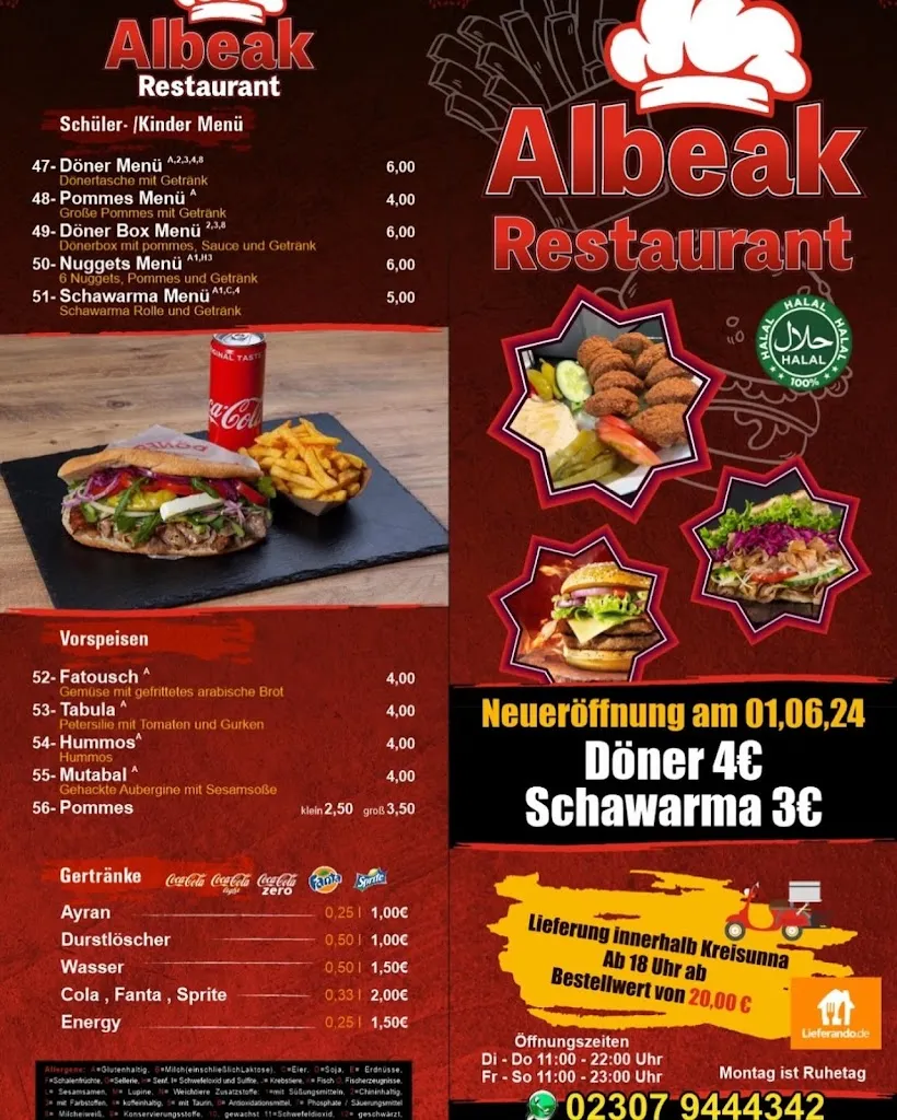 Menu_Albeak Restaurant_Bergkamen_image_2