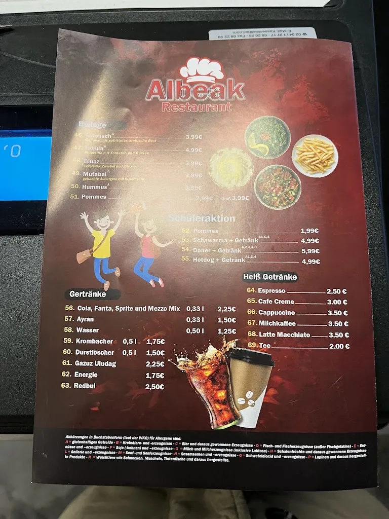 Menu_Albeak Restaurant_Bergkamen_image_3