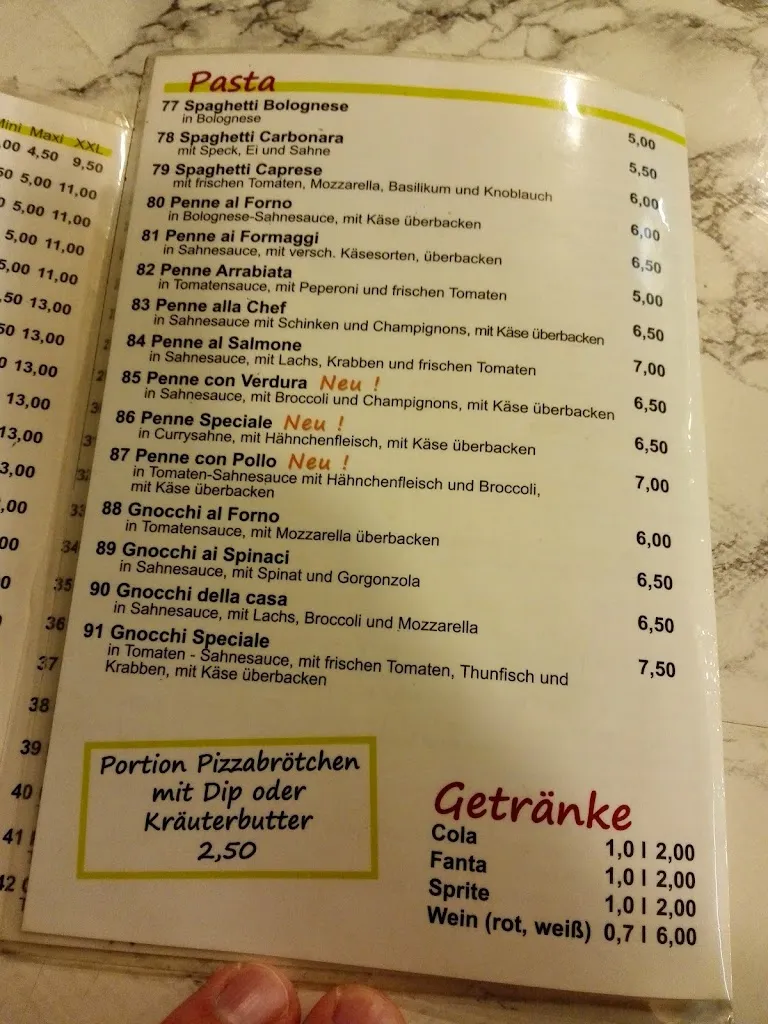 Menu_Le Rose's Pizza_Bergkamen_image_3