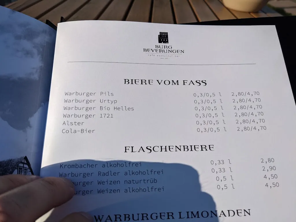 Menu_Restaurant Burg Beverungen_Beverungen_image_1