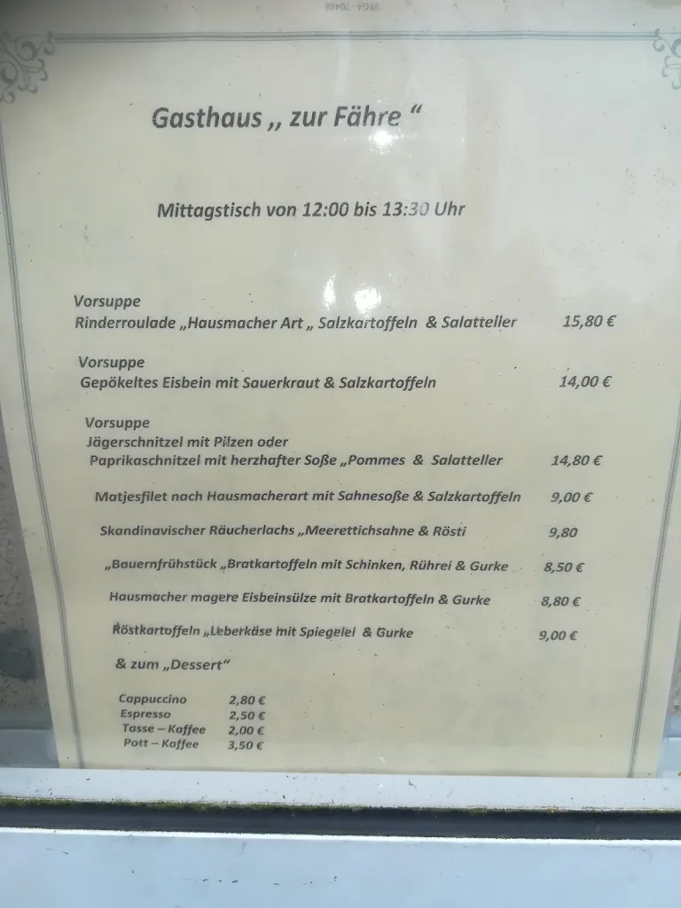 Menü_Gasthaus zur Fähre Herstelle_Beverungen_Bild_1