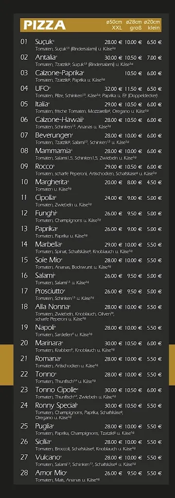 Menu_Ronny´s Pizzeria La Casa_Beverungen_image_4