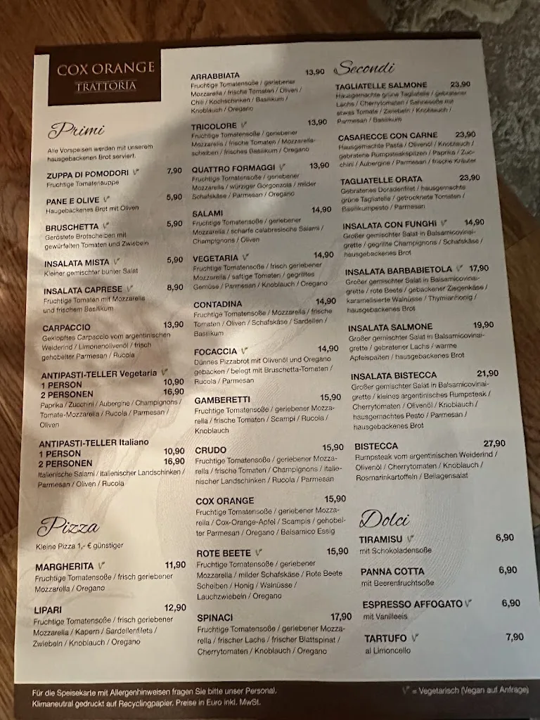 Menu_Trattoria Cox Orange_Billerbeck_image_1