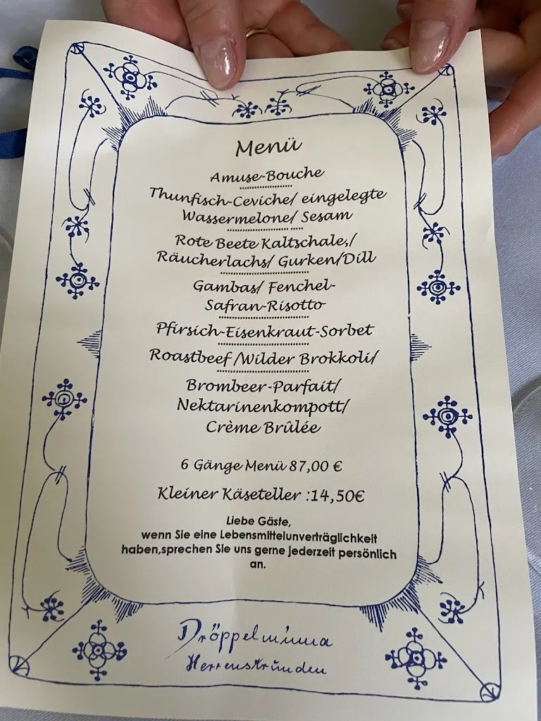 Menu_Restaurant Dröppelminna Schramm - Bergisch Gladbach_Gladbach_image_2