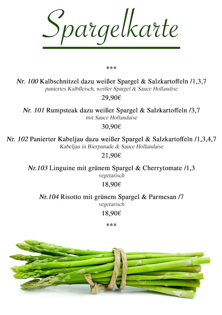 Menu_Gasthaus Paas Restaurant & Eventlocation - Bergisch Gladbach_Gladbach_image_1