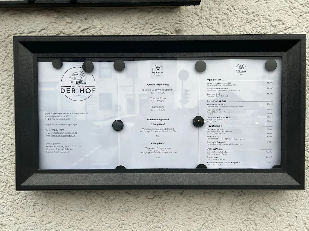 Menu_Der Hof Schildgen_Gladbach_image_1