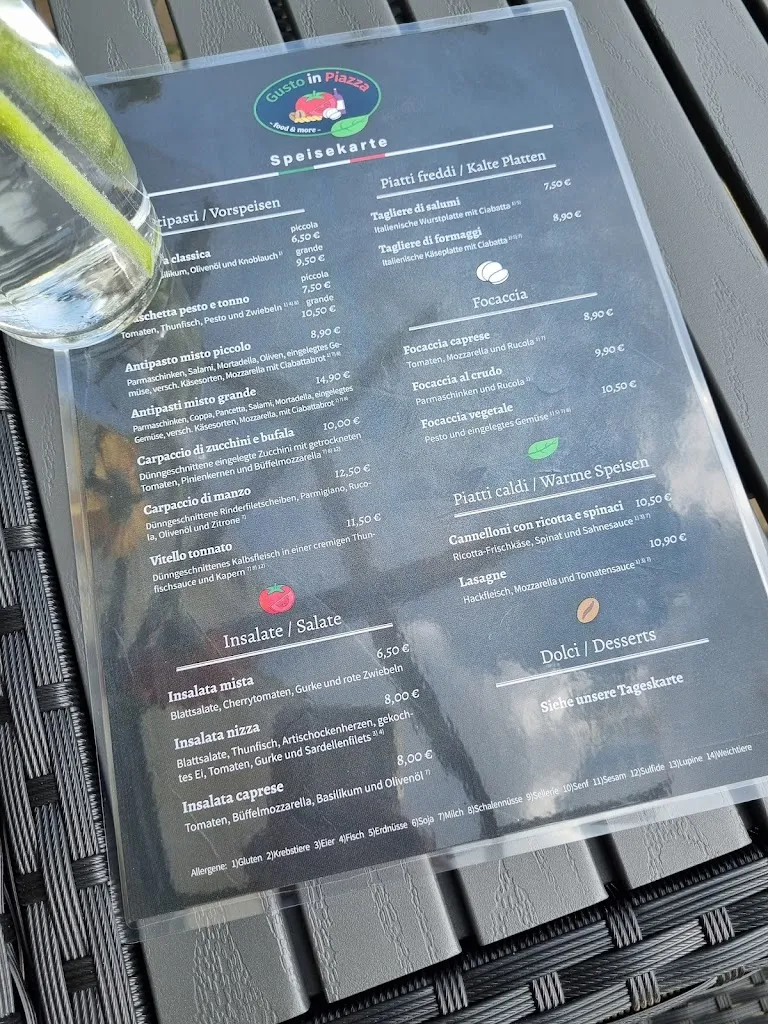 Menu_Gusto in Piazza GmbH - food & more_Gladbach_immagine_1