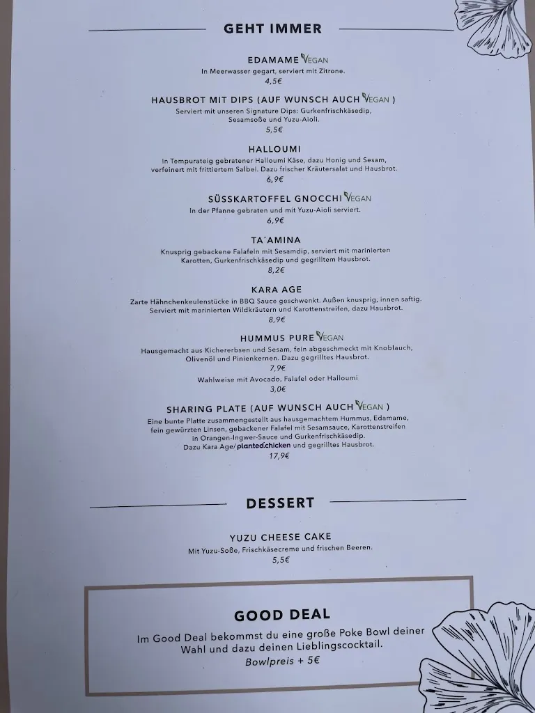 Menu_Good Food_Köln_immagine_3