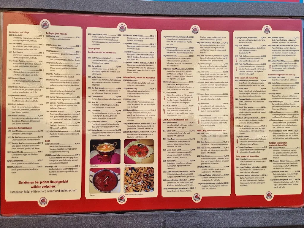 Menu_Haveli Indisches Restaurant_Forchheim_image_1