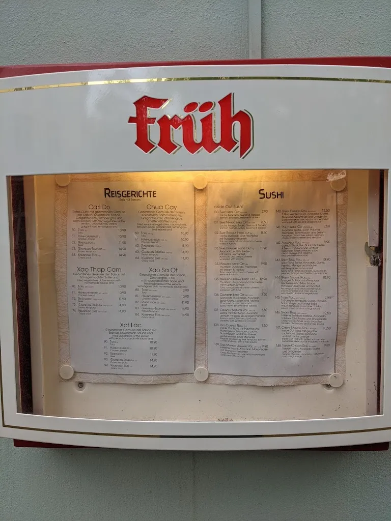 Menu_1992 Vietnamese Fusion & Sushi_Köln_immagine_1