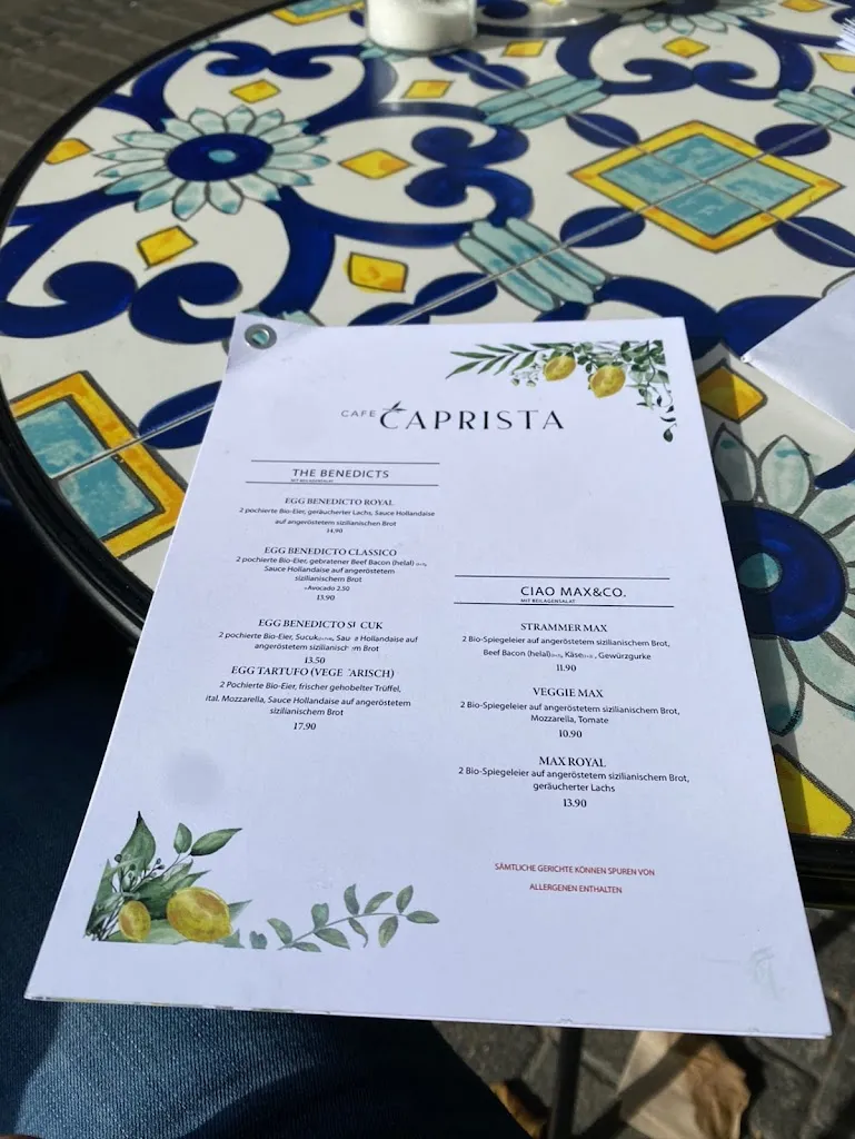 Menu_Café Caprista_Köln_image_4