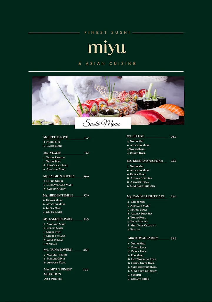 Menu_Miyu - Finest Sushi & Asian Cuisine - Köln_Köln_immagine_4