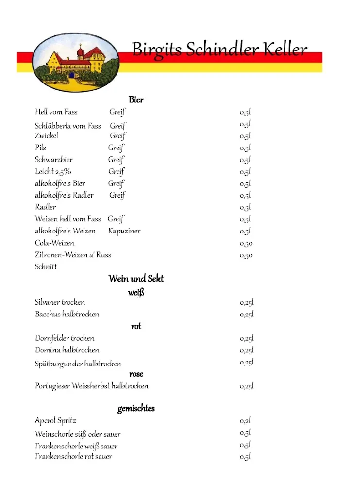 Menu_Birgits Schindlerkeller_Forchheim_image_4