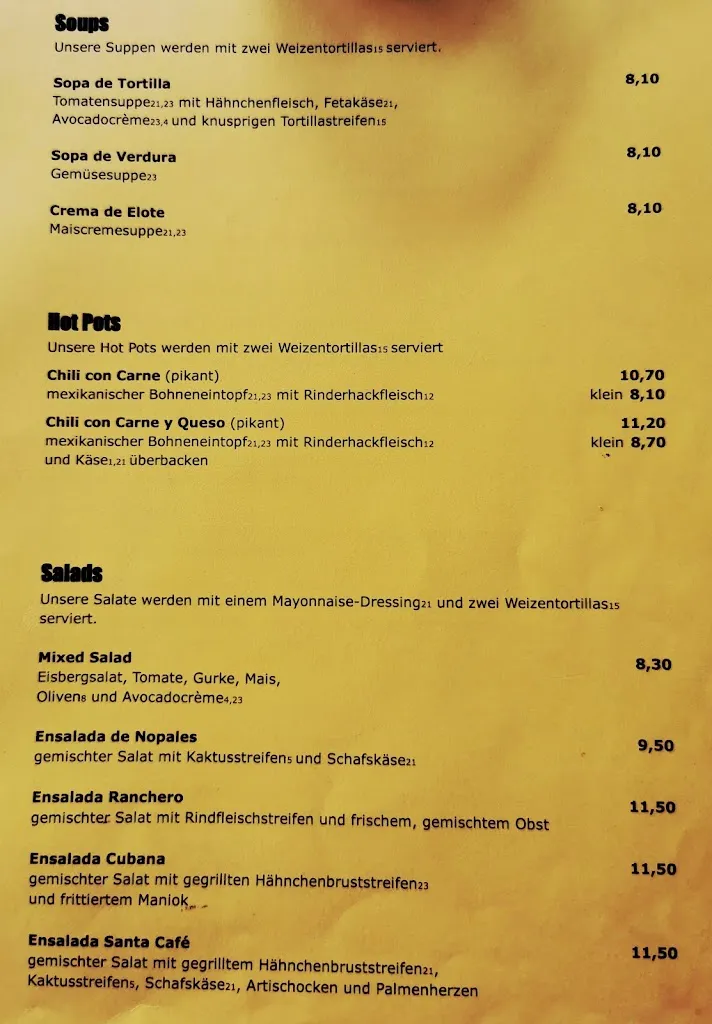 Menu_Santa Café_Berlin_image_2