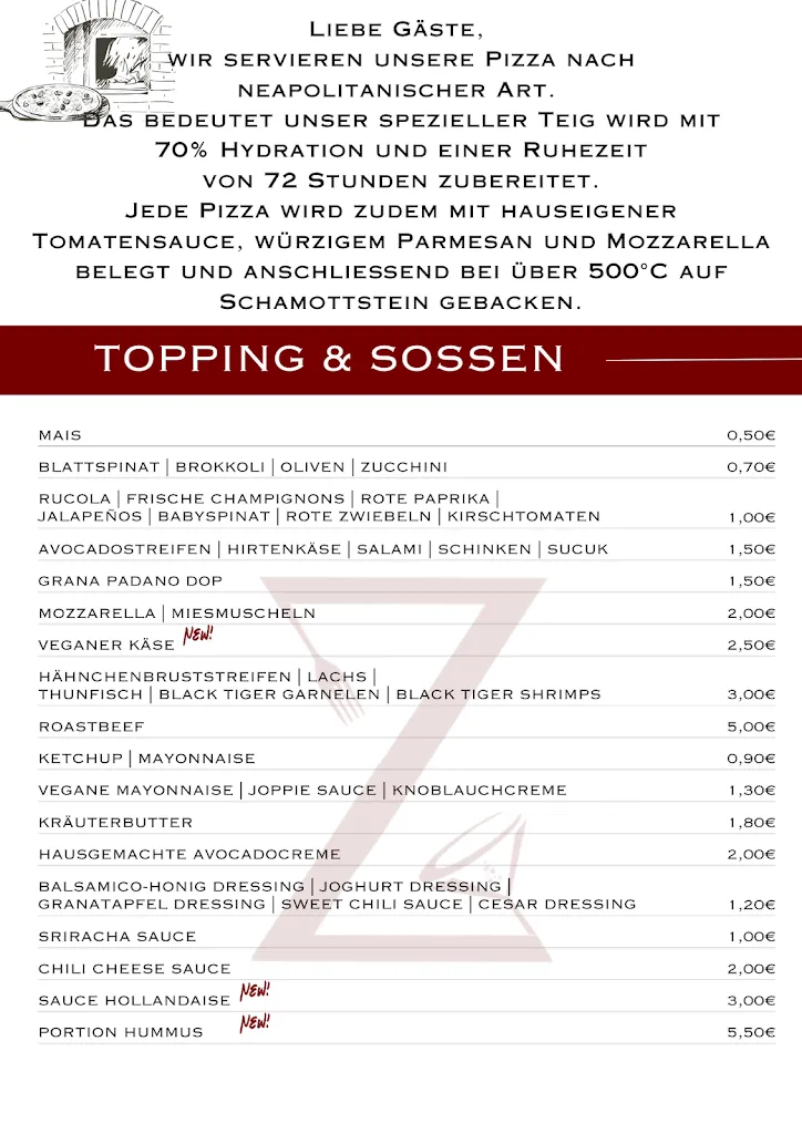 Menu_Rendezvous Restobar_Coesfeld_image_1