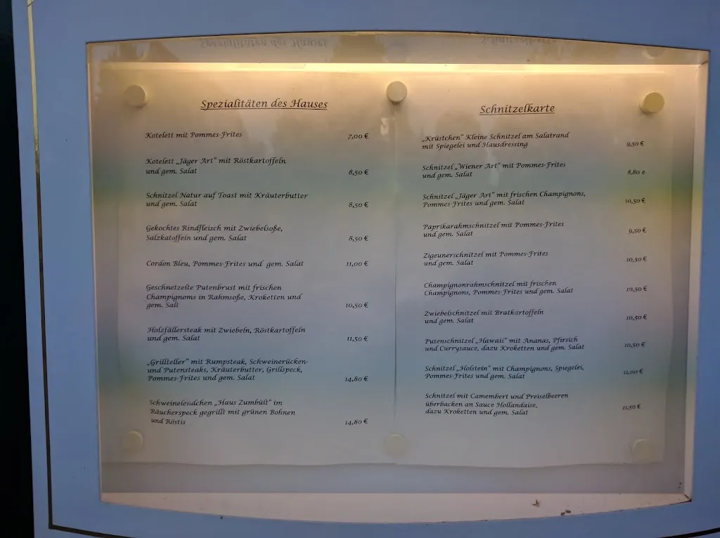 Menu_Gasthof Haus Zumbült_Coesfeld_image_1