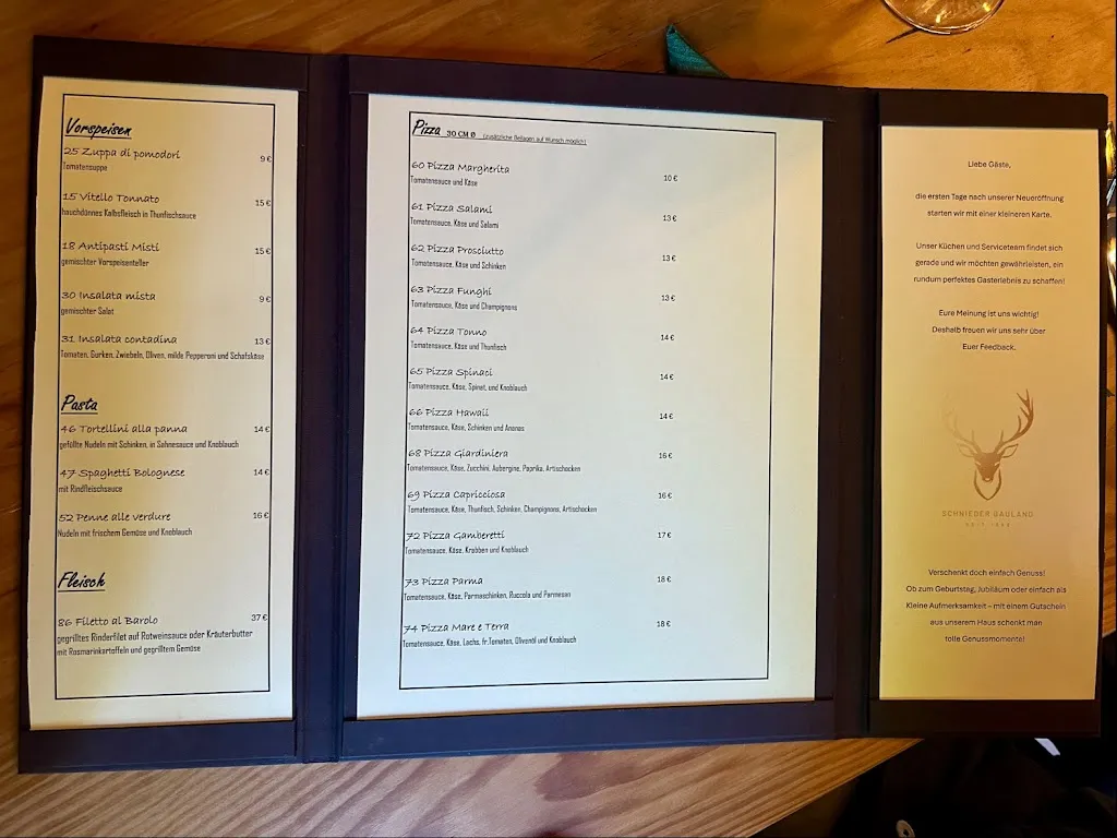 Menu_Il Cervo_Coesfeld_immagine_1