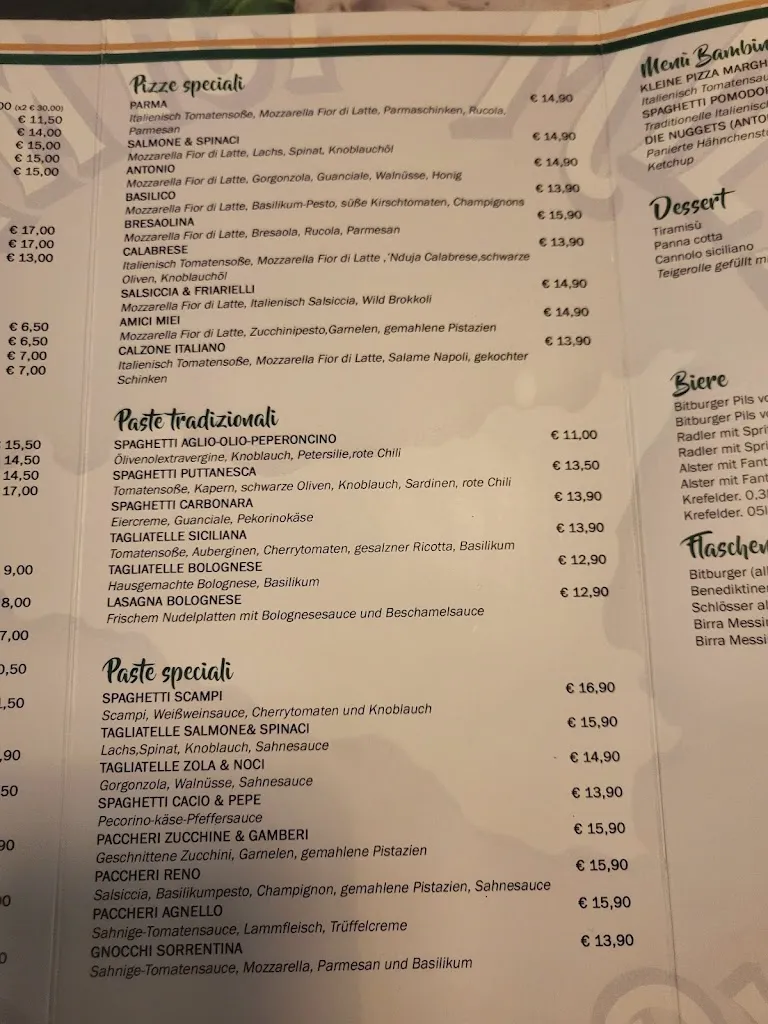 Menu_Amici Miei - Italienisches Restaurant Dülmen_Dülmen_image_2