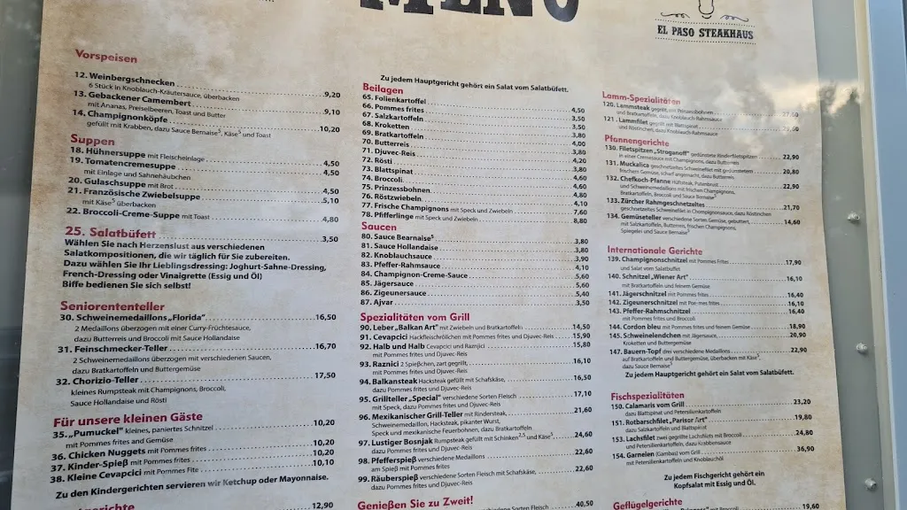 Menu_Steakhaus El Paso_Castrop-Rauxel_immagine_2