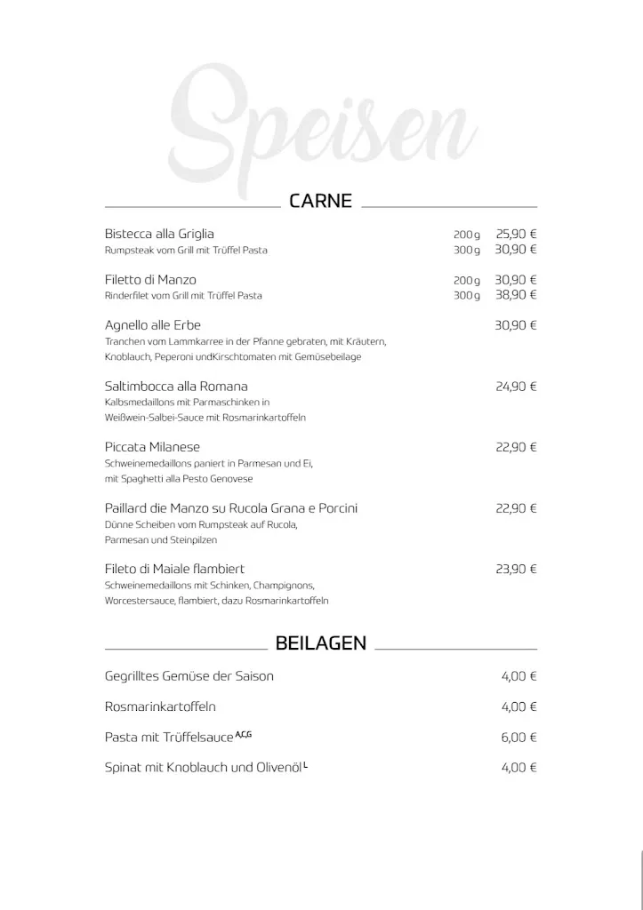 Menu_Ristorante Trattoria Prima Fila_Castrop-Rauxel_image_2