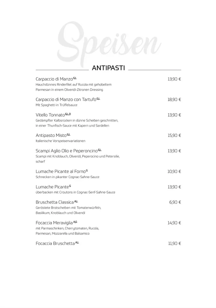 Menu_Ristorante Trattoria Prima Fila_Castrop-Rauxel_image_3