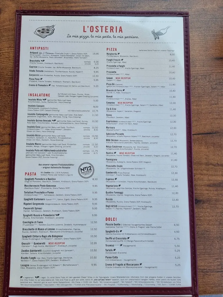 Menu_L'Osteria Castrop Rauxel_Castrop-Rauxel_image_4