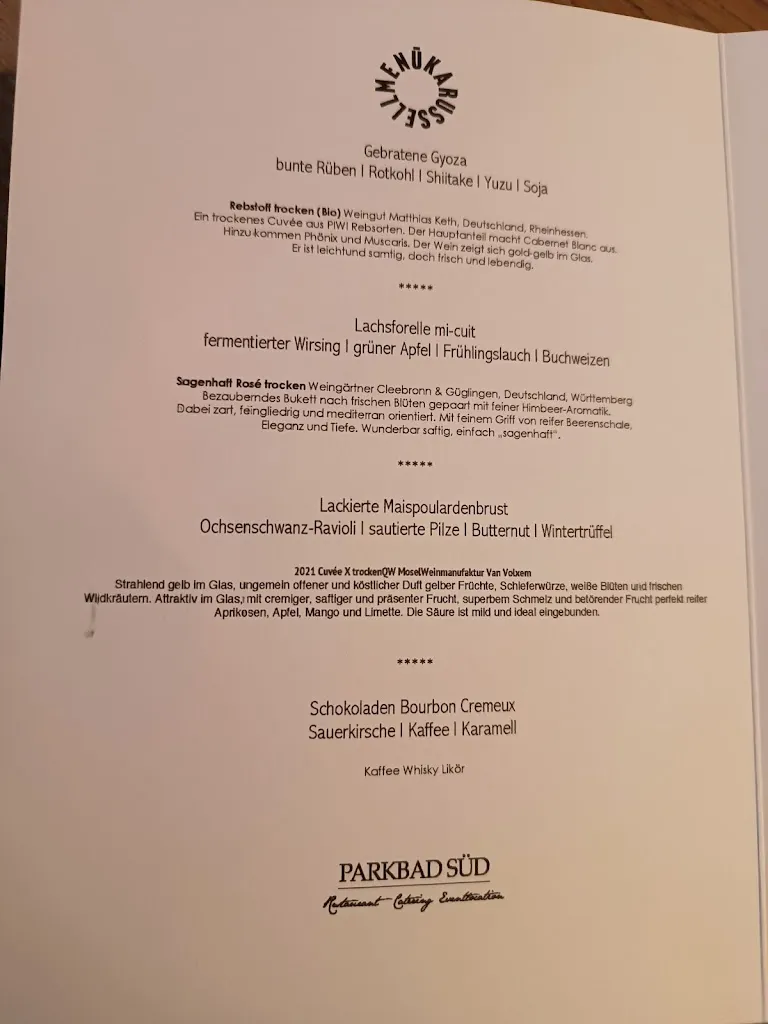 Menu_Parkbad Süd_Castrop-Rauxel_immagine_1