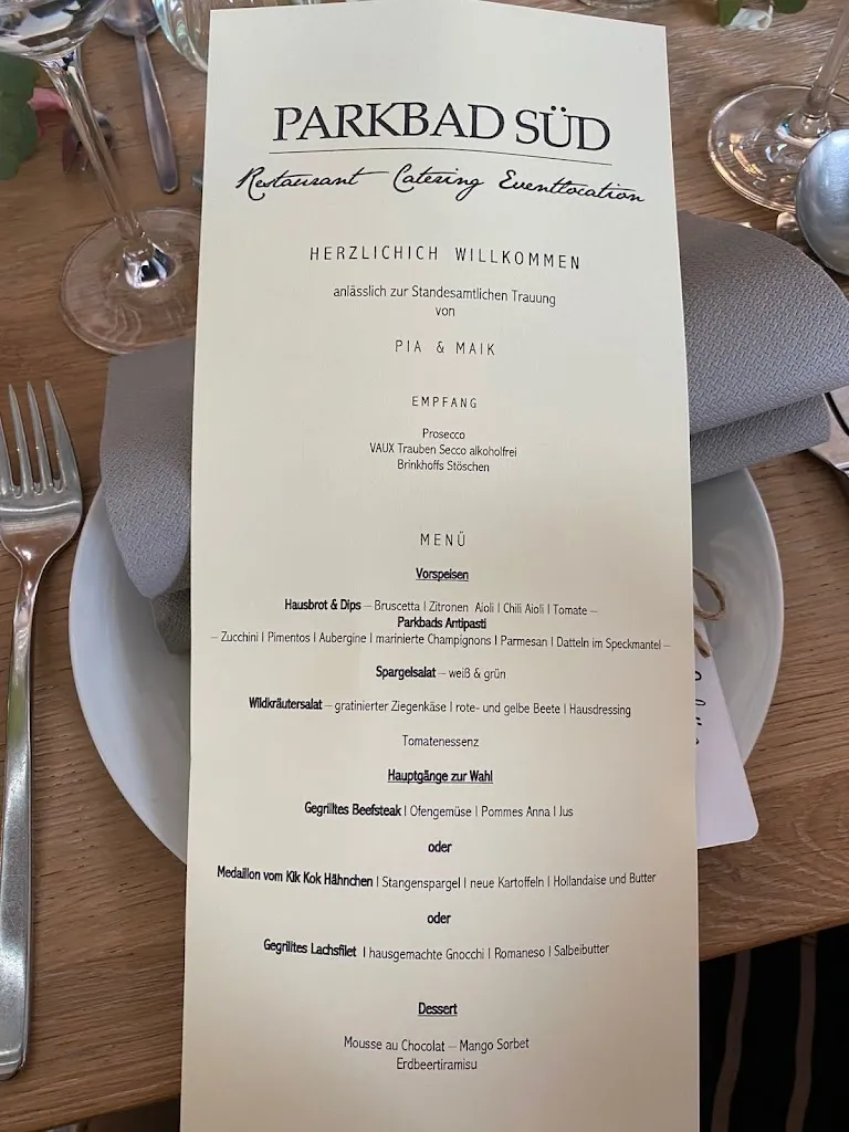 Menu_Parkbad Süd_Castrop-Rauxel_immagine_2