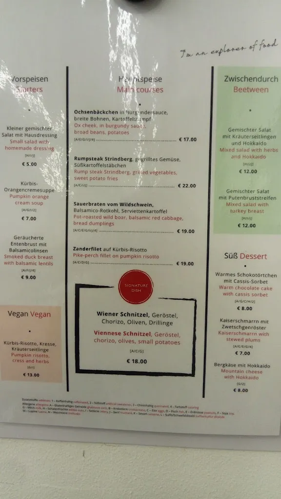 Menu_Schlossrestaurant Goldschmieding_Castrop-Rauxel_image_1